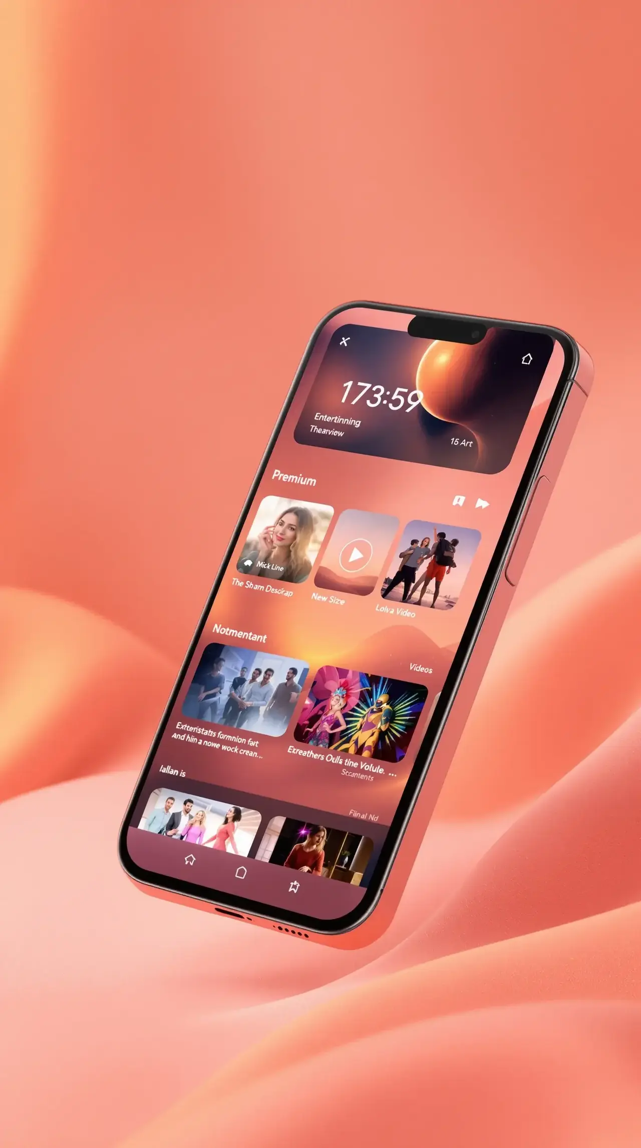 AI片在线APP - 竖屏短剧随心看 AI片在线APP界面示意